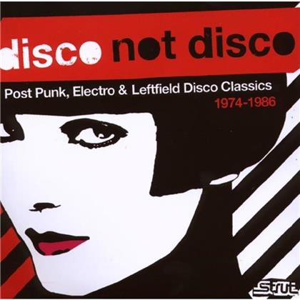 Disco Not Disco - Various - Post Punk, Electro & Leftfield