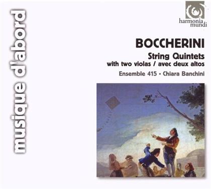 Ensemble 415 / Banchini Chiara & Luigi Boccherini (1743-1805) - Streichquintette