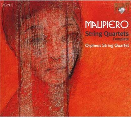 Orpheus String Quart & Gian Francesco Malipiero (1882-1973) - Streichquartette (Komplett)