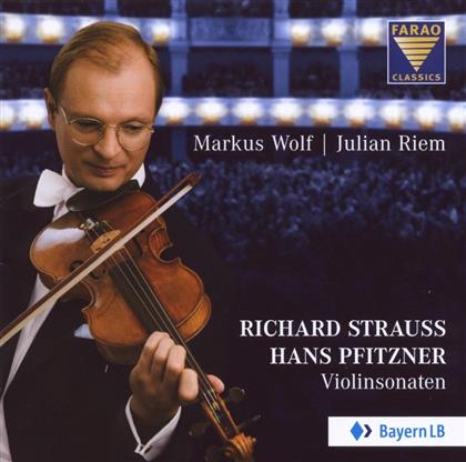 Wolf/Riem & Pfitzner/Strauss - Violinsonaten