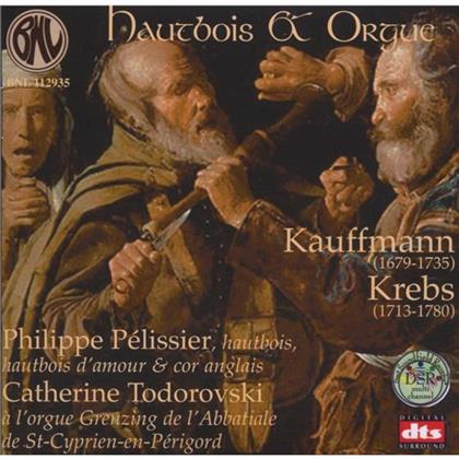 Pelissier Philippe, Oboe & Georg Friedrich Kauffmann - Werke Fur Oboe & Orgel