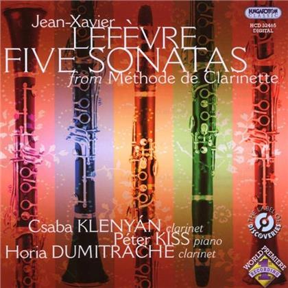 Csaba Klenyan & Jean-Xavier Lefevre - Duett (2), Sonate Fuer Klarinette