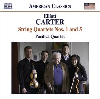 Pacifica Quartet & Carter - String Quartets 1&5