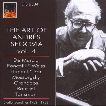Andres Segovia & Various - Art Of Andres Segovia Vol 4