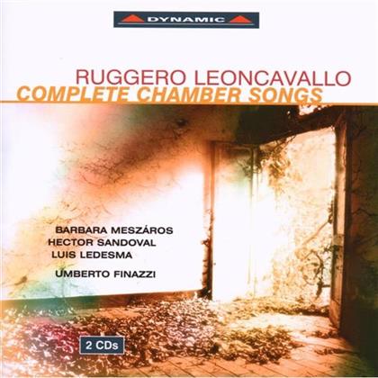 Barbara Meszaros & Ruggero Leoncavallo (1857-1919) - Gesamtaufnahme Kammerlieder (2 CDs)
