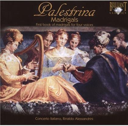 Concerto Italiano & Giovanni Pierluigi da Palestrina (1525-1594) - Madrigals Book 1