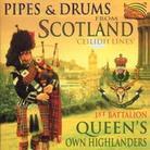 1St Battalion Queen's Own Highlanders - Pipes & Drums From Scotland