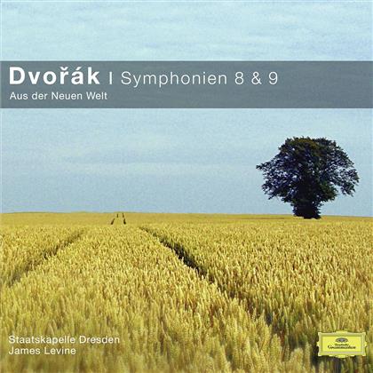 James Levine & Antonin Dvorák (1841-1904) - Sinfonien 8 & 9
