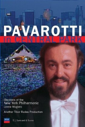 Luciano Pavarotti, Members Of The New York Philharmonic, Andrea Griminelli & Leone Magiera - In Central Park