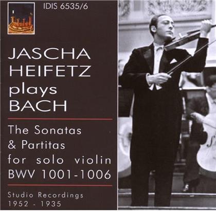 Jascha Heifetz & Johann Sebastian Bach (1685-1750) - Sonate & Partita Bwv1001 Bwv10 (2 CDs)