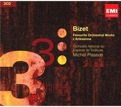 Michel Plasson & Georges Bizet (1838-1875) - Orchestral Music (3 CDs)