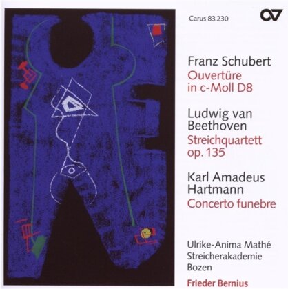 Ulrike-Anima Mathe & Schubert/Beethoven/Hartm - Ouvert/Str.Quart. Op.135/Conc.
