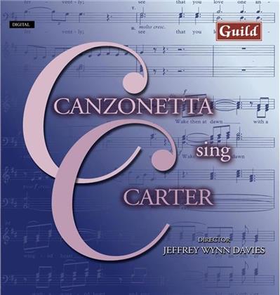 Canzonetta Jeffrey/Wynn Davies & Carter - Canzonetta Sing Carter