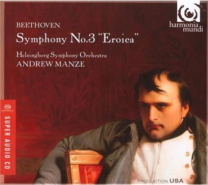 Helsingborg Symphony Orchestra & Ludwig van Beethoven (1770-1827) - Sinf.3/Gesch.D.Prom./12Contred (SACD)