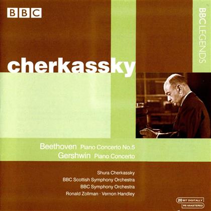 Shura Cherkassky & Beethoven/Gershwin - Klav.Konz.5/Klav.Konz.