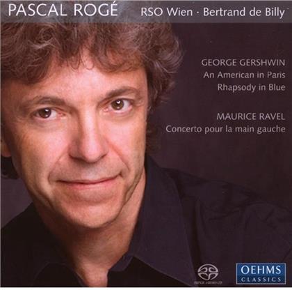 Pascal Rogé & Gershwin/Ravel - Rhaps.In Blue/Konz.Linke Hand (SACD)