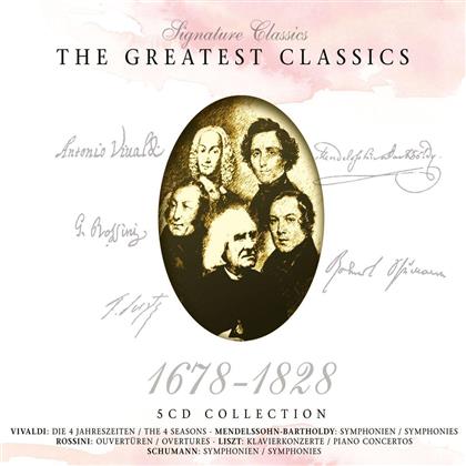 --- & --- - The Greatest Classics, 1678-18 (5 CDs)