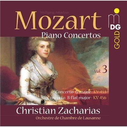 Zacharias Christian/Lausanne & Wolfgang Amadeus Mozart (1756-1791) - Piano Concertos V.3 Kv 453 & 456 (SACD)