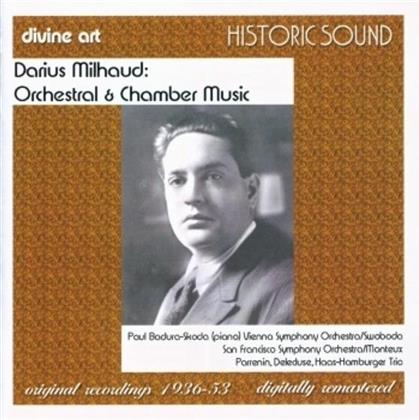 Deleduse Haas & Darius Milhaud (1892-1974) - Orchestral & Chamber Music
