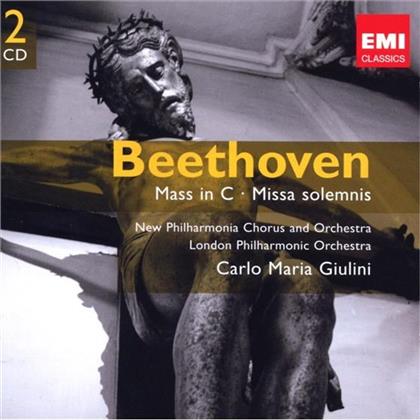Carlo Maria Giulini & Ludwig van Beethoven (1770-1827) - Missa Solemnis (2 CDs)