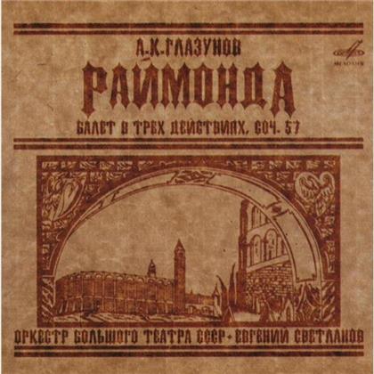 Bolshoi Theatre Orchestra & Alexander Konstantinowitsch Glasunow (1865-1936) - Raymonda (2 CDs)