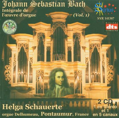 Helga Schauerte & Johann Sebastian Bach (1685-1750) - Werk Fuer Orgel (2 CDs)