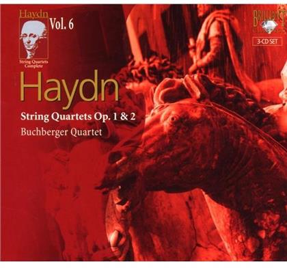 Buchberger Quartett & Joseph Haydn (1732-1809) - Str.Quartette Vol.6 (3 CDs)