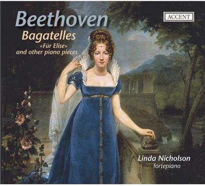 Linda Nicholson & Ludwig van Beethoven (1770-1827) - Bagatellen Op.33/119/126