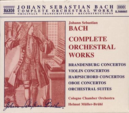 --- & Johann Sebastian Bach (1685-1750) - Orchesterwerke Komplett (8 CDs)