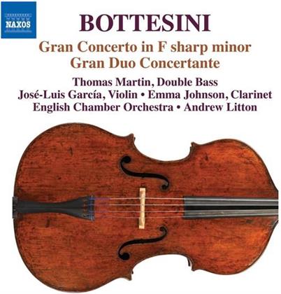 Martin/Johnson/Garcia & Giovanni Petronius Bottesini (1821 - 1889) - Grand Concerto/Grand Duo