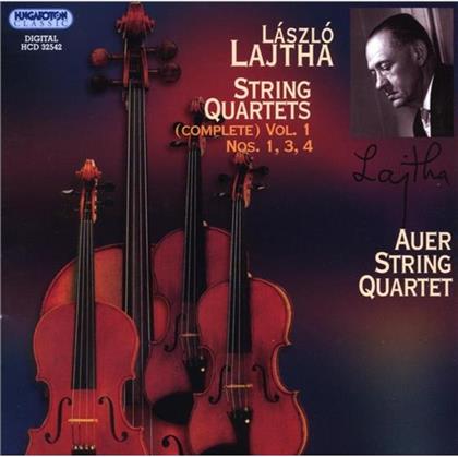 Auer Quartett & Laszlo Lajtha (1892 - 1963) - Quartett Nr1 Op5, Nr3 Op11, Nr