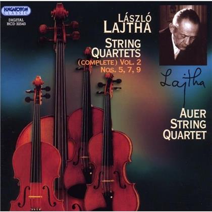 Auer Quartett & Laszlo Lajtha (1892 - 1963) - Quartett Nr5 Op20, Nr7 Op7
