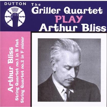 Griller Quartett & Arthur Bliss 1891-1975 - Quartett Nr1, Nr2 30.03.1943