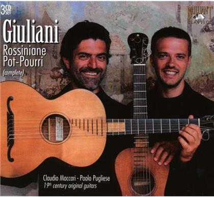 Maccari/Pugliese & Giuliani - Rossiniane/Pot-Pourri (3 CDs)