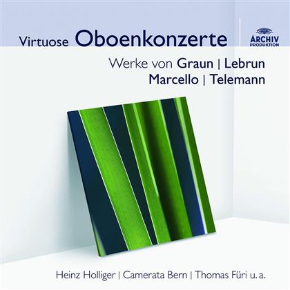 Heinz Holliger (*1939) & --- - Virtuose Oboenkonzerte