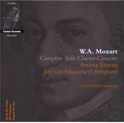 Jos van Immerseel & Wolfgang Amadeus Mozart (1756-1791) - Konzert Fuer Klavier Nr1 Kv175 (10 CDs)