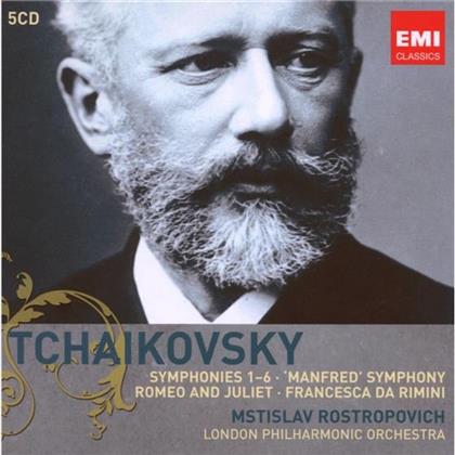 Mstislav Rostropovitsch & Tschaikovsky/Rostropovich - Tschaikovsky (5 CDs)
