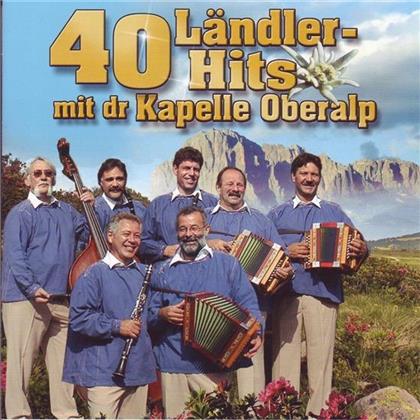 Kapelle Oberalp - 40 Ländler-Hits Mit Dr Kapelle (2 CDs)