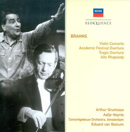 Arthur Grumiaux & Johannes Brahms (1833-1897) - Violin Concerto