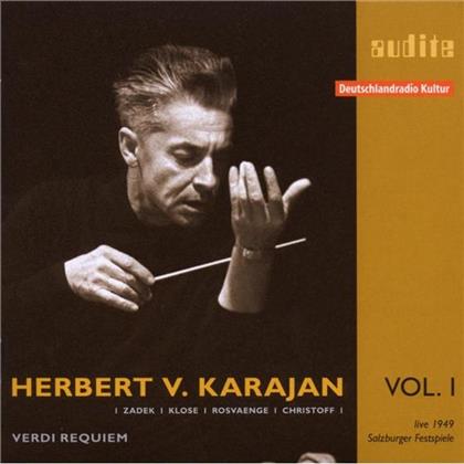 Zadek/Klose/Rosvaeng & Giuseppe Verdi (1813-1901) - Messa Da Requiem Salzburg 1949 (2 CDs)