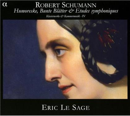 Éric Le Sage & Robert Schumann (1810-1856) - Bunte Blaetter Op99, Humoreske (2 CDs)