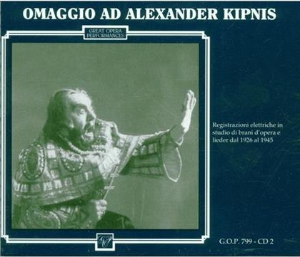 Alexander Kipnis & --- - Arien & Lieder 1926-1945