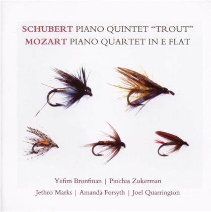 Zukerman Pinchas / Bronfman & Schubert Franz/Mozart Wolfgang Amadeus - Forellenquintett/Klavierquartett