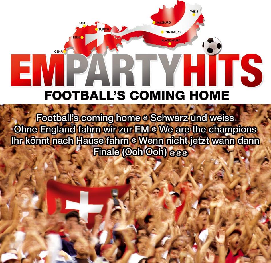 Em Party Hits Football's Coming Home Ch Edition (2 CDs) CeDe.ch