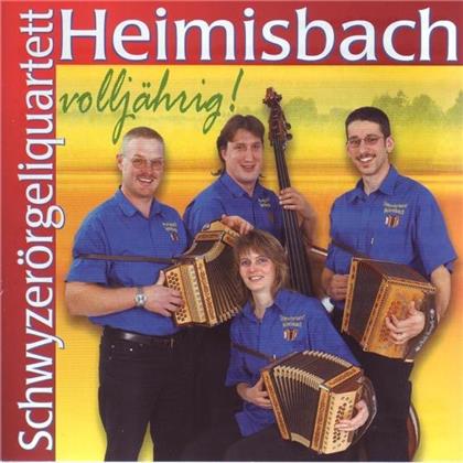 Schwyzerörgeli Quartett Heimisbach - Volljährig!