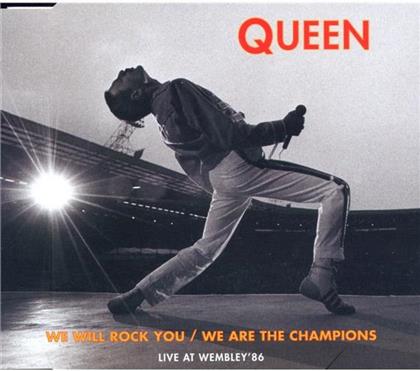 Queen - We Will Rock You (Live At Wembley)