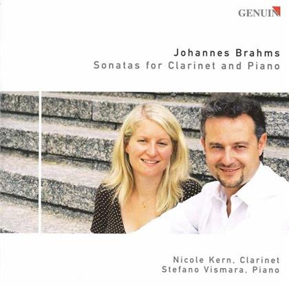 Kern Nicole(Clarinette)Vismara Stefano & Johannes Brahms (1833-1897) - Sonata For Calrinet And Piano F-Minor