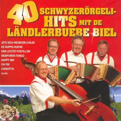 Ländlerbuebe Biel - 40 Schwyzerörgeli-Hits 1 (2 CDs)