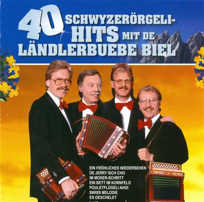 Ländlerbuebe Biel - 40 Schwyzerörgeli-Hits 2 (2 CDs)