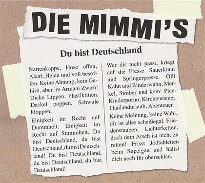 Die Mimmis - Du Bist Deutschland
